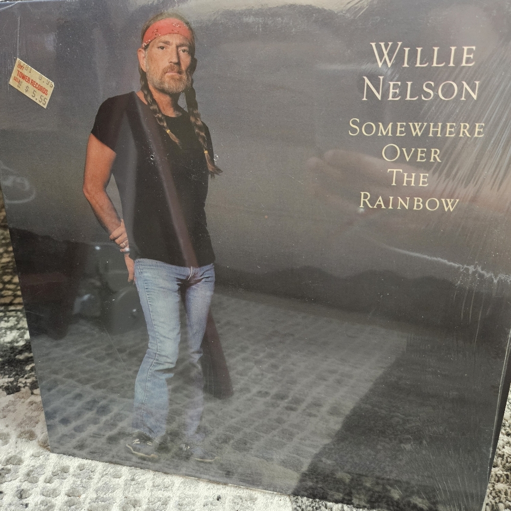 Willie Nelson Somewhere Over The Rainbow Album LP Vinyl 1981 Columbia Records